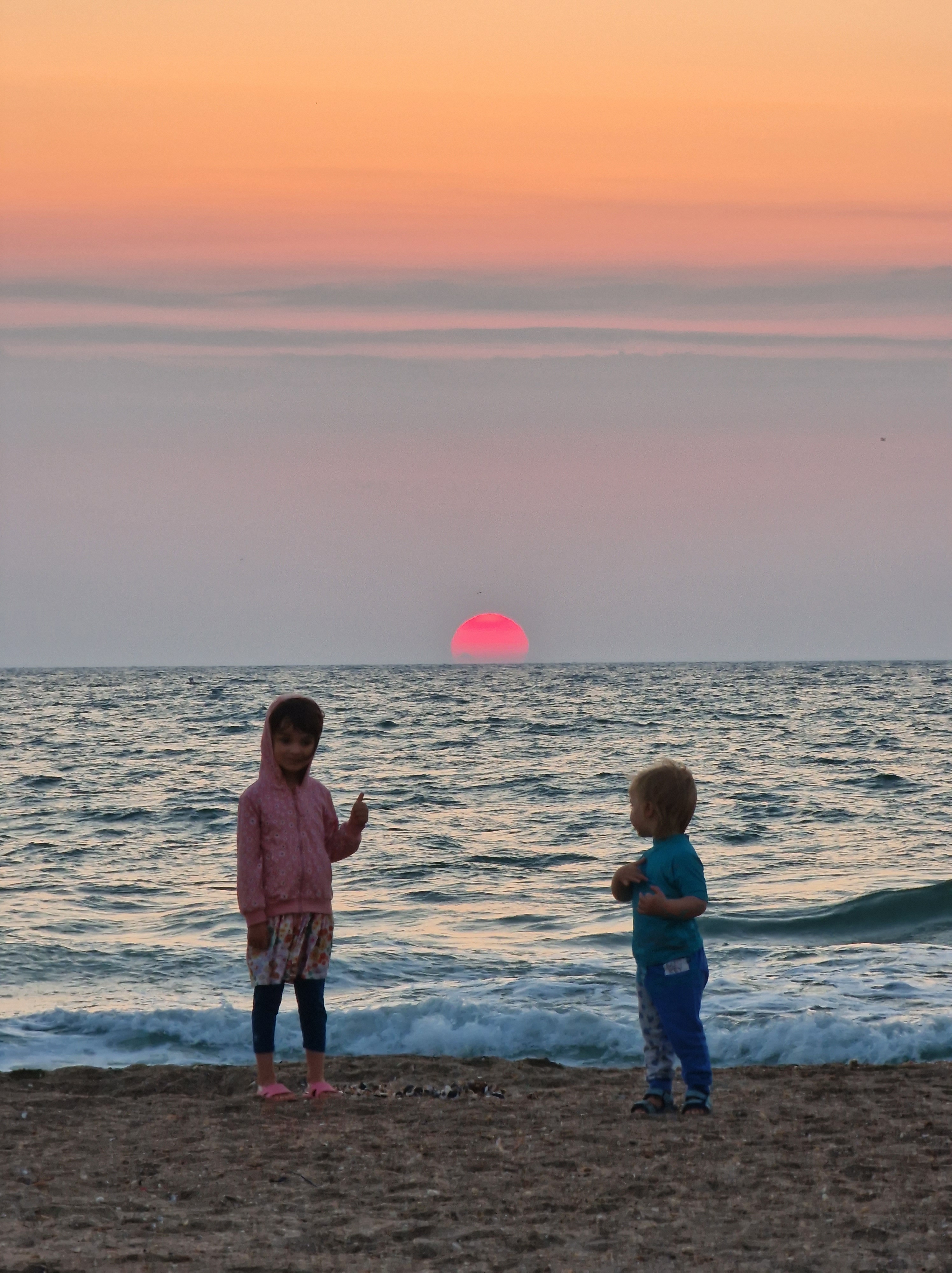 rasarit in mare copii